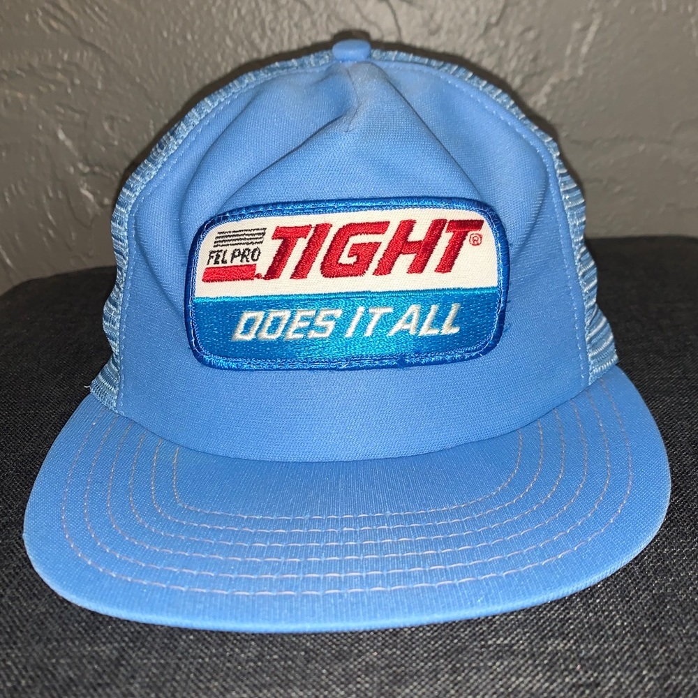 Vintage Fel Pro Tight Patch Snapback Trucker Hat